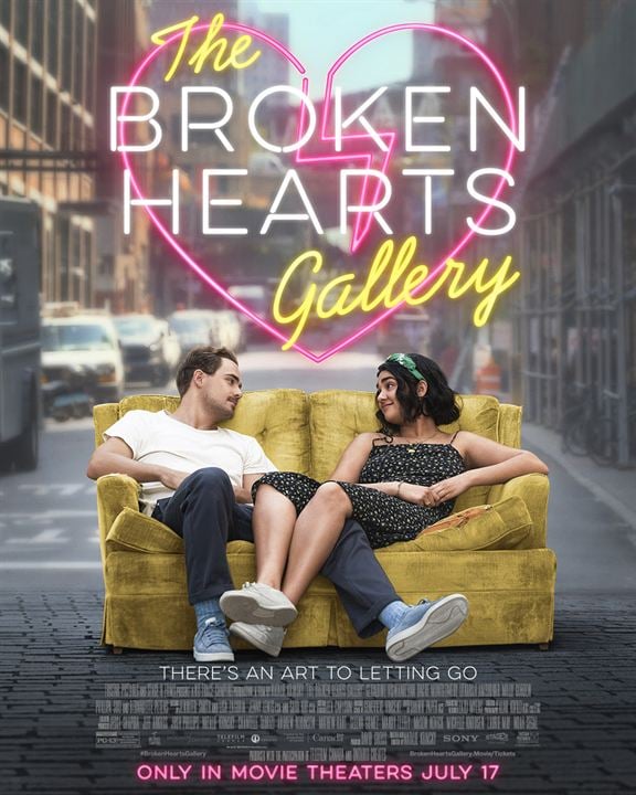 La galería de los corazones rotos : Cartel