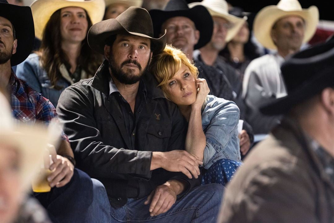 Yellowstone : Foto Kelly Reilly, Cole Hauser