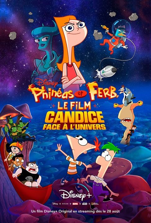 Phineas y Ferb, la película: Candace contra el universo : Cartel