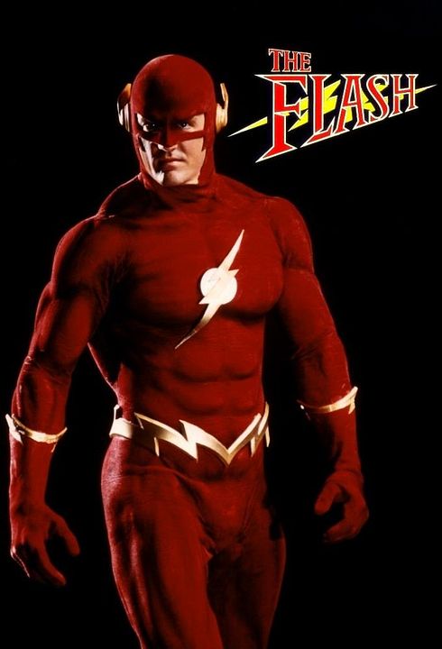 Flash, el relámpago humano : Cartel