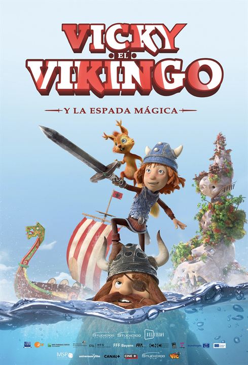 Vicky el Vikingo y la espada mágica : Cartel