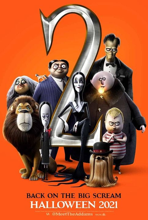 La familia Addams 2: La gran escapada : Cartel