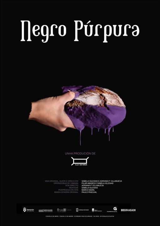 Negro púrpura : Cartel
