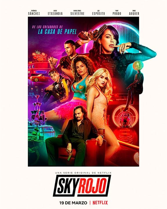 Cartel Sky Rojo Temporada 1 Poster 13 Sobre Un Total De 17