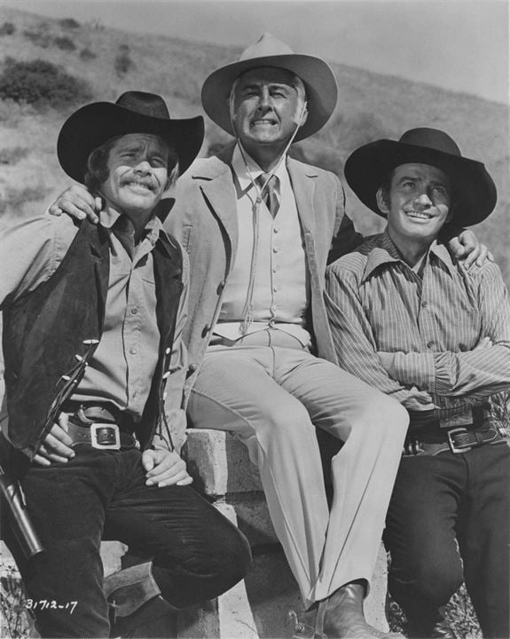 Foto Stewart Granger, Doug McClure