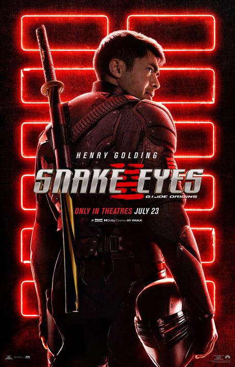 Snake Eyes: El origen : Cartel