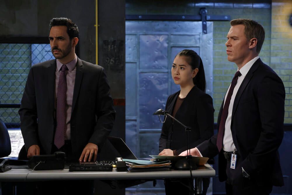 The Blacklist : Foto Diego Klattenhoff, Amir Arison, Laura Sohn