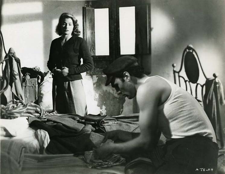 Stromboli, tierra de dios : Foto Ingrid Bergman