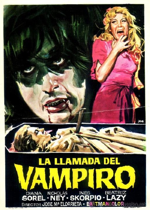 La llamada del vampiro : Cartel