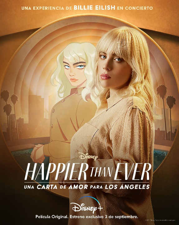 Happier Than Ever: Una carta de amor a Los Ángeles : Cartel