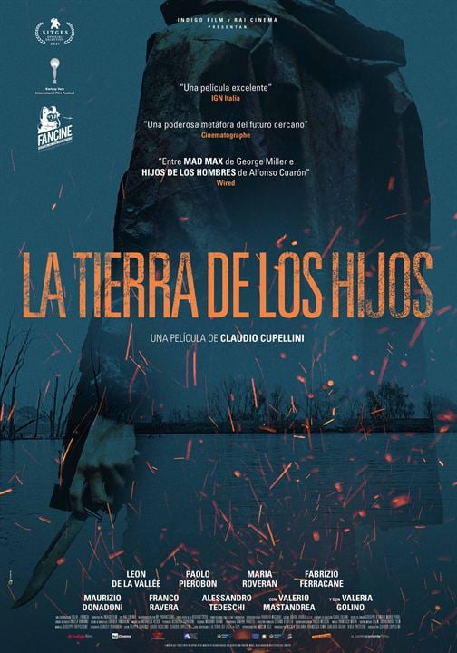 La tierra de los hijos : Cartel