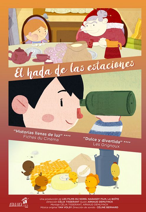 El hada de las estaciones : Cartel