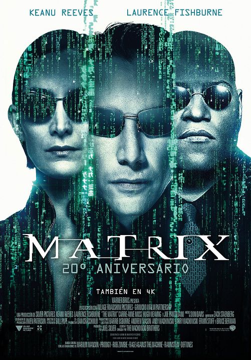 Matrix - 20 aniversario : Cartel