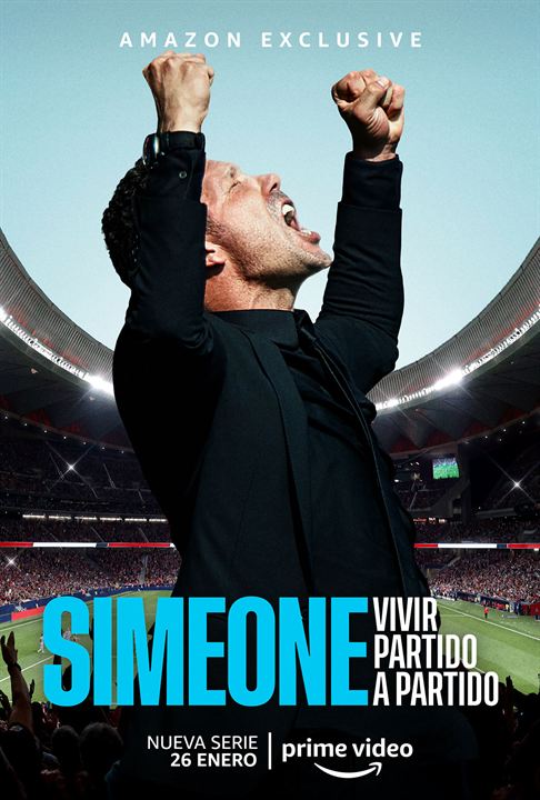 Simeone. Vivir partido a partido : Cartel