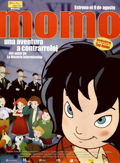 Momo: Una aventura a contrarreloj : Cartel