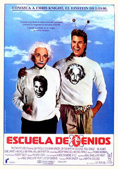 Escuela de genios : Cartel