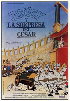 Asterix y la sorpresa del César : Cartel