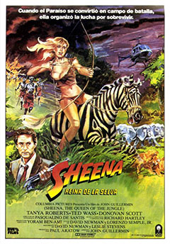 Sheena, reina de la selva : Cartel