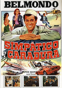 Simpático y caradura : Cartel