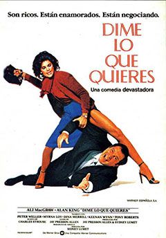 Dime lo que quieres : Cartel