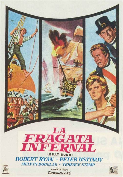 La fragata infernal : Cartel