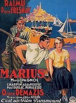 La Trilogie Marseillaise de Marcel Pagnol : Marius : Cartel