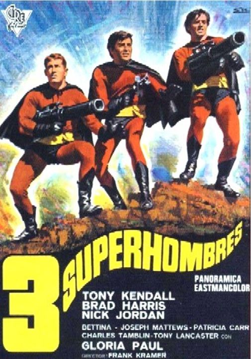 Los 3 Superhombres : Cartel
