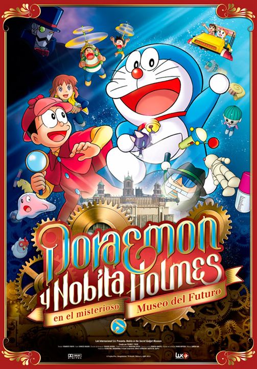 Doraemon y Nobita Holmes en el misterioso museo del futuro : Cartel
