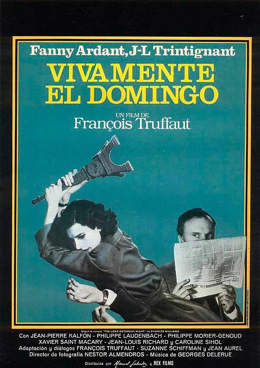 Vivamente el domingo : Cartel