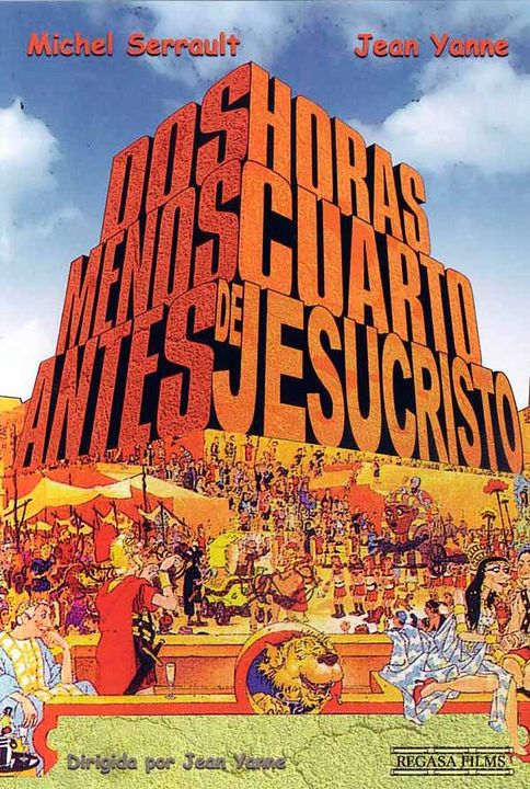 Dos horas menos cuarto antes de Jesucristo : Cartel