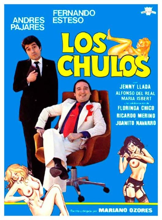 Los chulos : Cartel