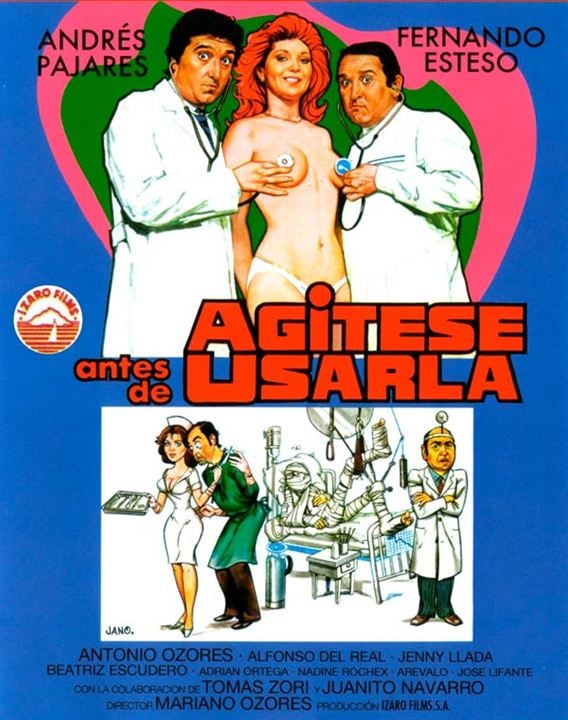 Agítese antes de usarla : Cartel