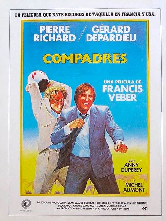 Los compadres : Cartel