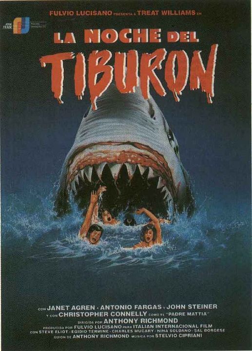 La noche del tiburón : Cartel