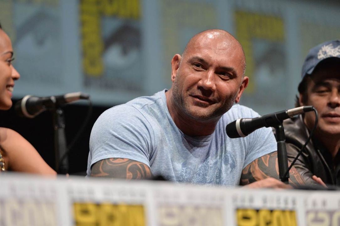 Guardianes de la galaxia : Couverture magazine Dave Bautista