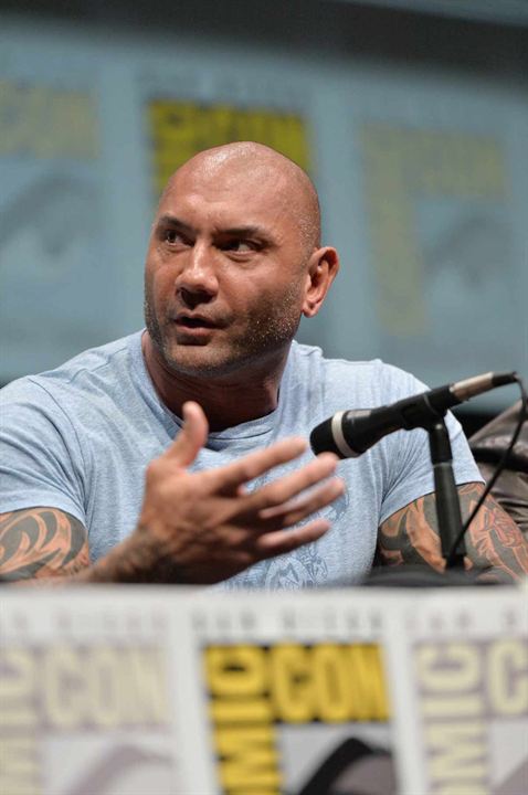 Guardianes de la galaxia : Couverture magazine Dave Bautista