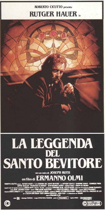 La leyenda del santo bebedor : Cartel