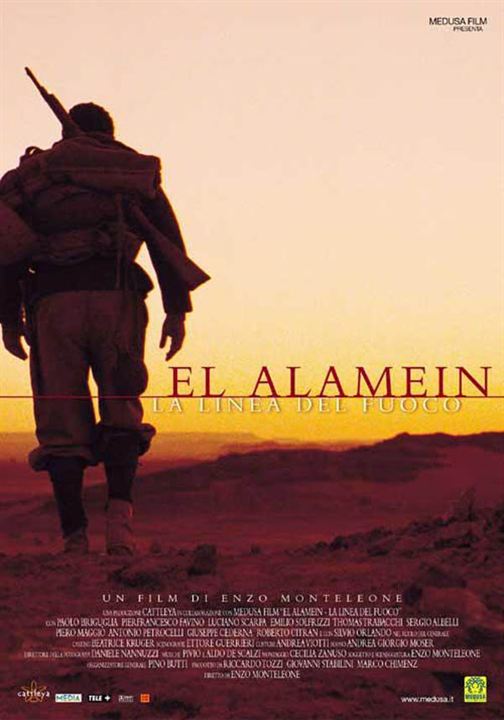 El Alamein - La línea de fuego : Cartel