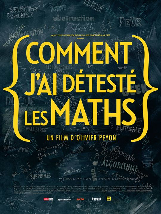 Comment j'ai détesté les Maths : Cartel