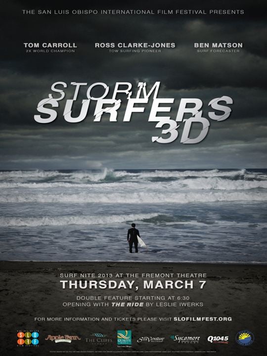 Storm Surfers 3D (Surfistas de tormentas) : Cartel