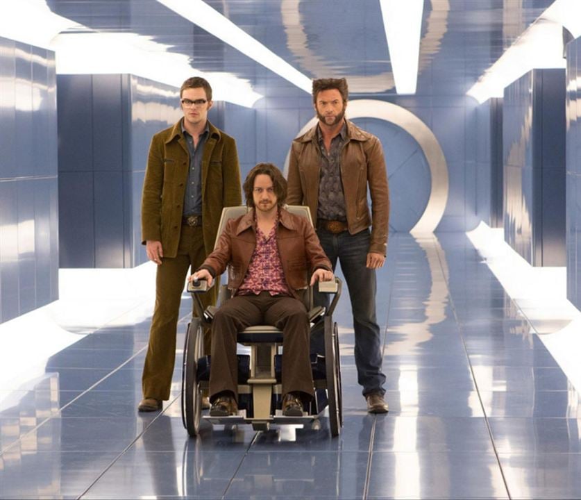 X-Men: Días del futuro pasado : Foto Nicholas Hoult, Hugh Jackman, James McAvoy
