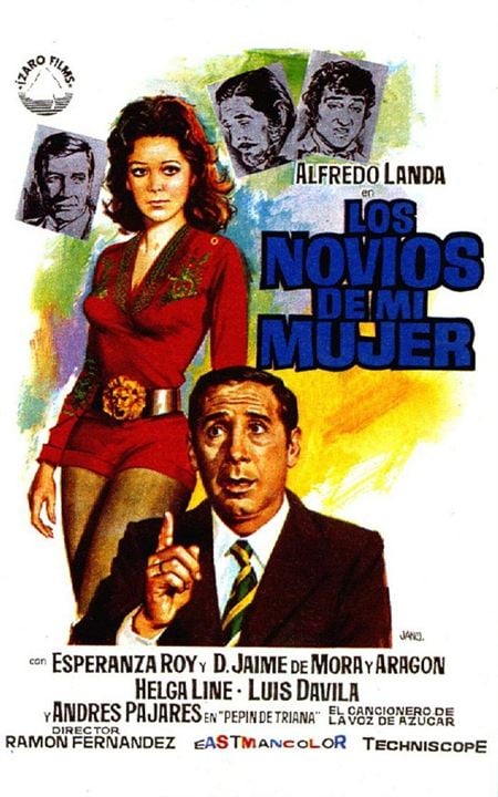 Los novios de mi mujer : Cartel