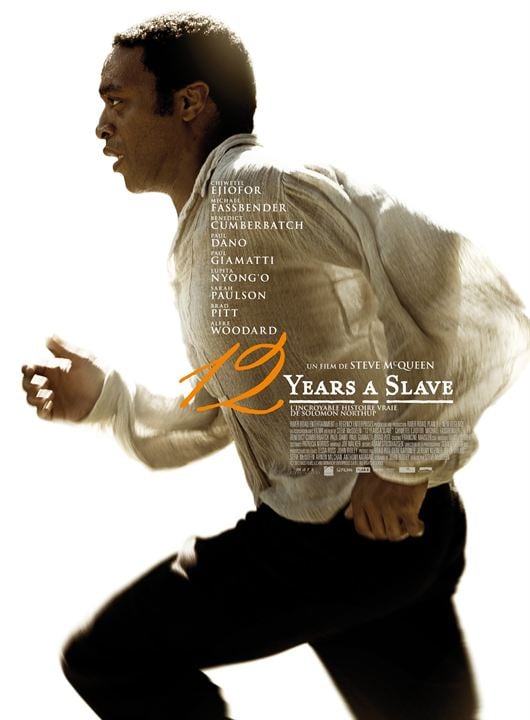 12 años de esclavitud : Cartel