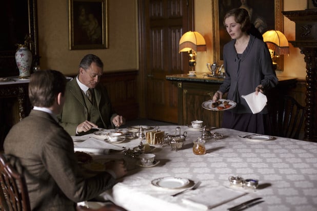 Downton Abbey : Foto Hugh Bonneville, Laura Carmichael, Allen Leech