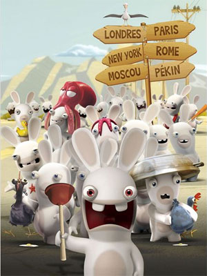 Rabbids, la invasión : Cartel