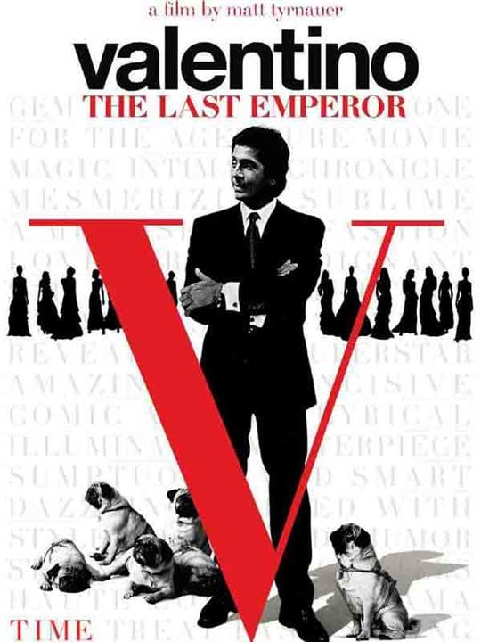 Valentino el último emperador : Cartel