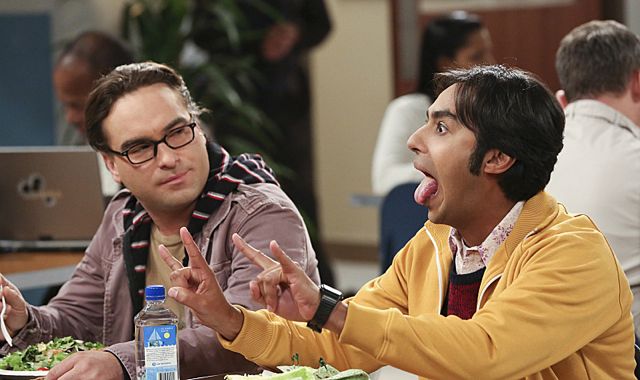 Big Bang : Foto Johnny Galecki, Kunal Nayyar