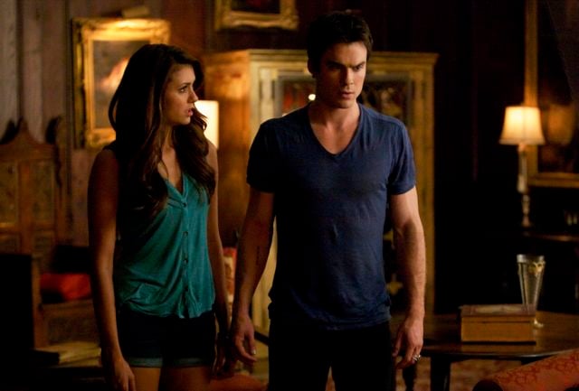 Crónicas vampíricas : Foto Nina Dobrev, Ian Somerhalder