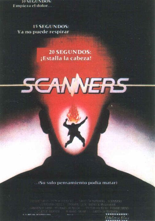 Scanners: Su solo pensamiento podía matar : Cartel