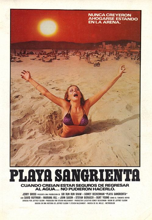 Playa sangrienta : Cartel